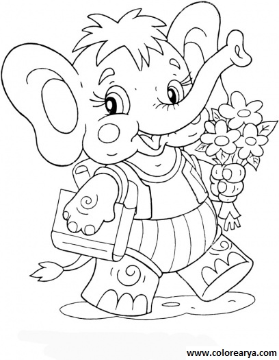 dibujos para pintar elefante (5).jpg