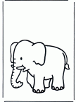 dibujos para pintar elefante (18)