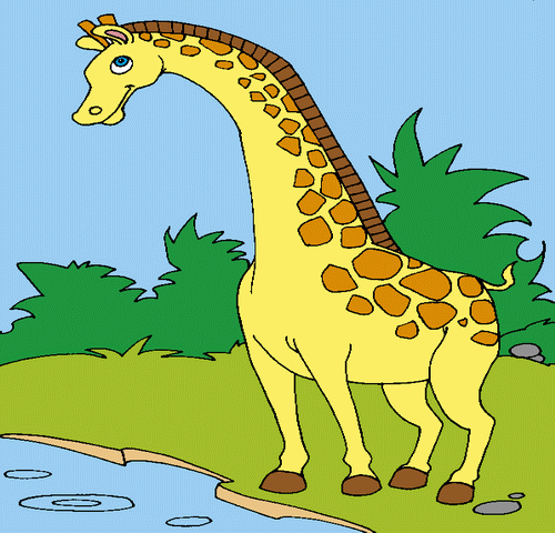 dibujos colorear jirafa (1)