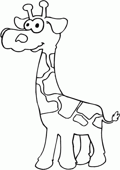 dibujos colorear jirafa (5).gif