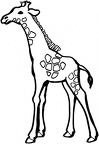dibujos colorear jirafa (9)