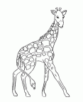 dibujos colorear jirafa (31)