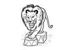 dibujos para pintar leon (9)