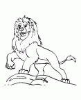 dibujos para pintar leon (11)