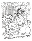 dibujos para pintar leon (11)