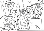 dibujos para pintar leon (13)