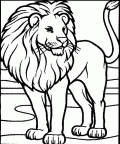 dibujos para pintar leon (96)