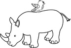 dibujos colorear rinoceronte (14)
