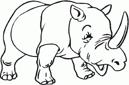dibujos colorear rinoceronte (27)