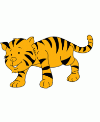 imagenes colorear  tigre (1)