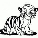 imagenes colorear  tigre (61)