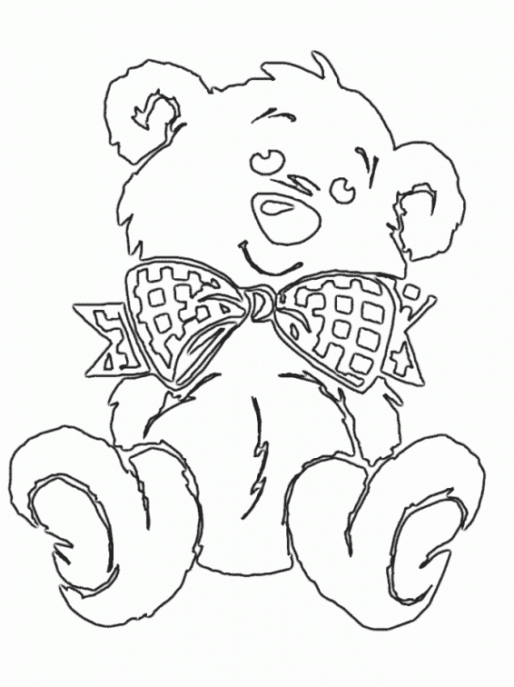 dibujos colorear oso (6)