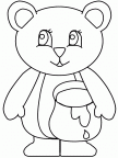 dibujos colorear oso (14)