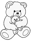 dibujos colorear oso (29)