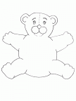 dibujos colorear oso (208)