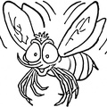 dibujos colorear abeja (2)
