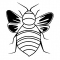dibujos colorear abeja (5)