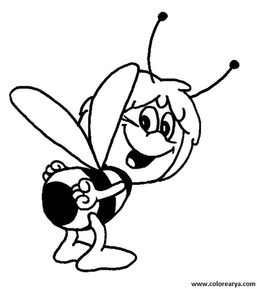 dibujos colorear abeja (12).jpg
