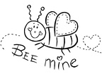 dibujos colorear abeja (16)