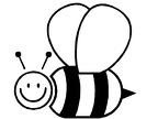 dibujos colorear abeja (18)