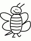 dibujos colorear abeja (21)