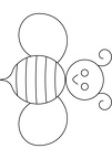 dibujos colorear abeja (21)
