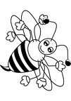 dibujos colorear abeja (23)