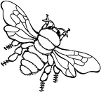 dibujos colorear abeja (24)
