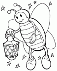 dibujos colorear abeja (43)