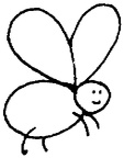 dibujos colorear abeja (46)