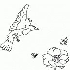 dibujos colorear abeja (48)