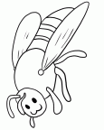 dibujos colorear abeja (62)
