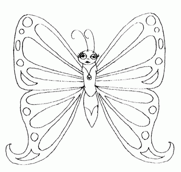 dibujos pintar mariposa (6).gif