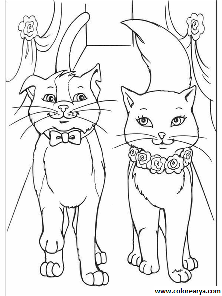 dibujos pintar gato (2)