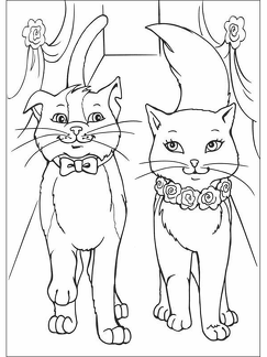 dibujos pintar gato (2)