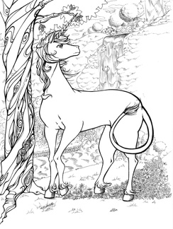 dibujos para pintar unicorneo (3)