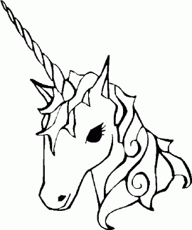 dibujos para pintar unicorneo (7)