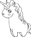 dibujos para pintar unicorneo (10)