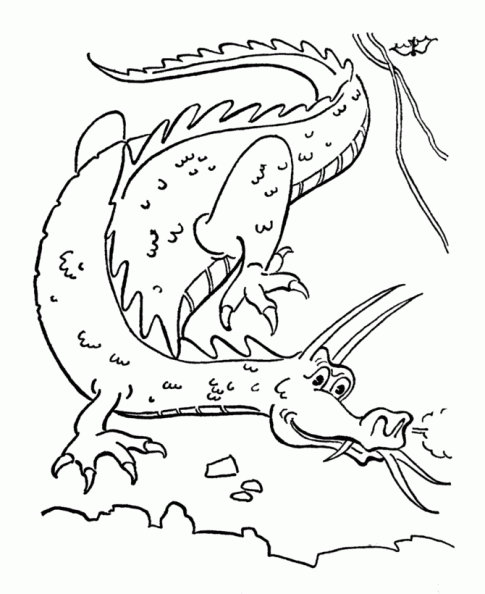 dibujos colorear animales mitologicos (11).gif