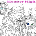 dibujos colorear Monster High (3)
