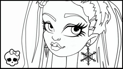 dibujos colorear Monster High (7)
