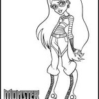 dibujos colorear Monster High (30)
