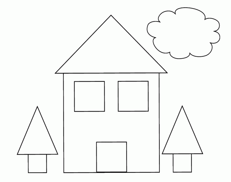 dibujos pintar y colorear casa (11).gif