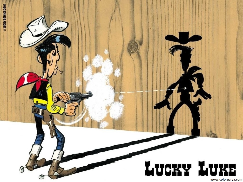 colorear Lucky Luke (36)