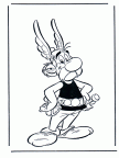 colorear Asterix y Obelix (10)