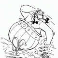 colorear Asterix y Obelix (20)