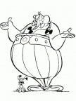 colorear Asterix y Obelix (23)