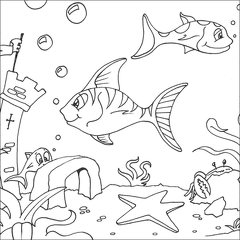dibujos colorear peces (5)