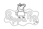 Peppa Pig coloring (4)