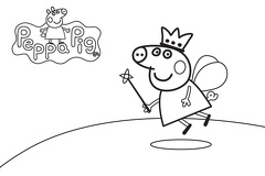 Peppa Pig coloring (6)
